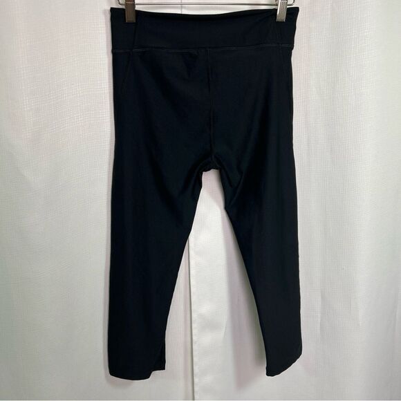 Under Armour Women’s Small Leggings Compression Heatgear Cropped Black - Picture 4 of 5